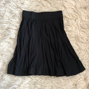 Ann Taylor Loft high waist black skirt